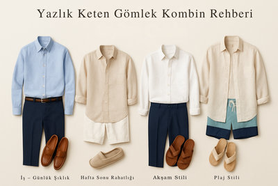 Keten Gömlekler: Yaz Şıklığının Vazgeçilmezi
