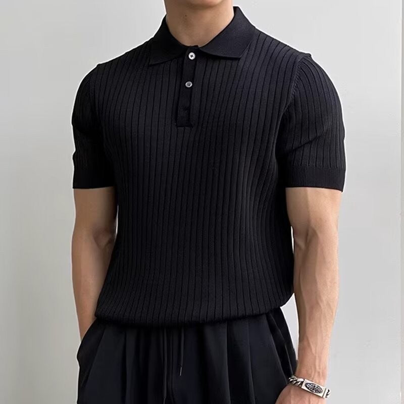 Gımcheon Örgü Polo Tişörtü