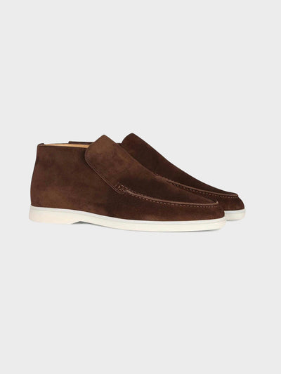 Gangnam Uzun Süet Loafer