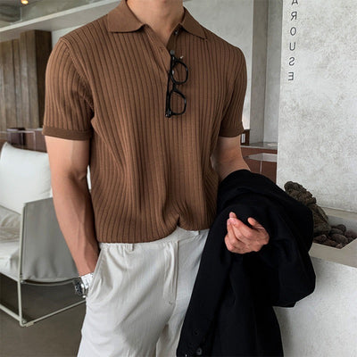 Gımcheon Örgü Polo Tişörtü