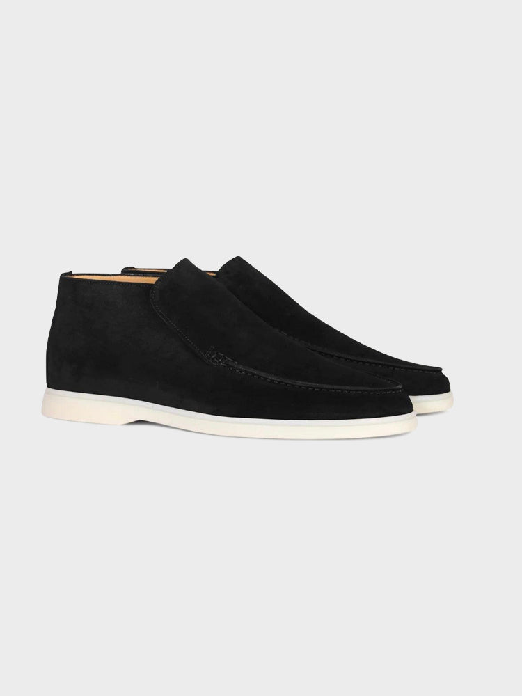 Gangnam Uzun Süet Loafer