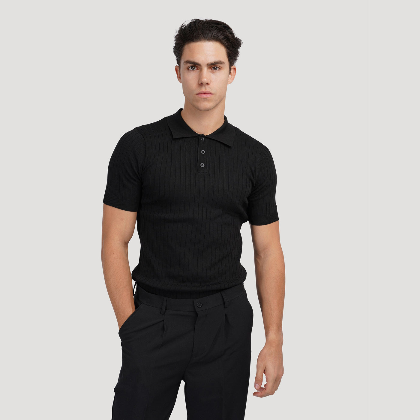 Gımcheon Örgü Polo Tişörtü