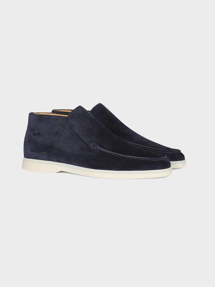 Gangnam Uzun Süet Loafer