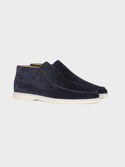 Gangnam Uzun Süet Loafer