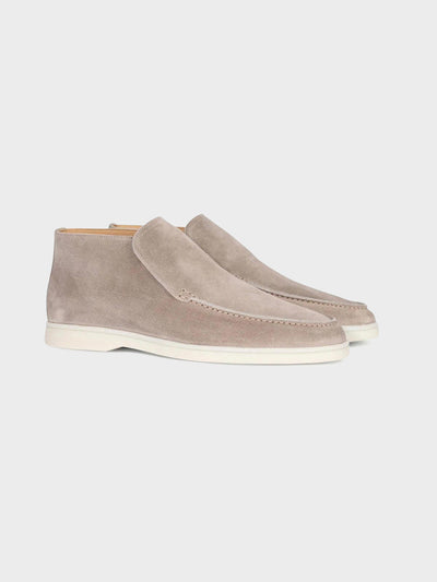Gangnam Uzun Süet Loafer